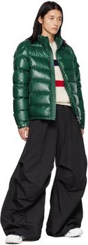 Moncler Green Bourne Short Down Jacket