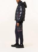 Moncler - Lunetiere Quilted Down Coat - Mens - Navy