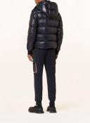 Moncler - Lunetiere Quilted Down Coat - Mens - Navy