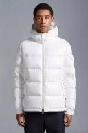 Moncler Maya Short Down Jacket, White, 2
