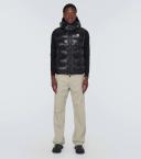Moncler Men, Bormes down vest, Black, L, Jackets, Materialmix