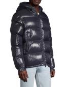 Moncler Men, Ecrins down-filled jacket, Blue, L, Jackets, Materialmix