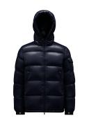 Moncler Men, Ecrins down-filled jacket, Blue, L, Jackets, Materialmix