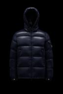 Moncler Men, Ecrins down-filled jacket, Blue, L, Jackets, Materialmix