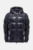 Moncler Men, Ecrins down-filled jacket, Blue, L, Jackets, Materialmix