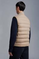 Moncler Men, Gallienne cashmere-blend down vest, Beige, 3XL, Jackets