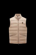 Moncler Men, Gallienne cashmere-blend down vest, Beige, M, Jackets