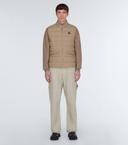 Moncler Men, Gallienne cashmere-blend down vest, Beige, M, Jackets