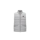 Moncler Men, Gallienne down vest, Grey, L, Jackets, Cashmere