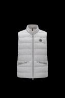 Moncler Men, Gallienne down vest, Grey, L, Jackets, Cashmere
