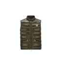 Moncler Men, Gui down vest, Green, 4XL, Jackets, Materialmix
