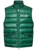 Moncler | Men Gui Nylon Down Vest Green 3