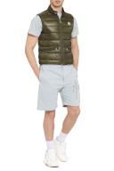 Moncler Men, Gui quilted down vest, Green, 1, Jackets, Materialmix