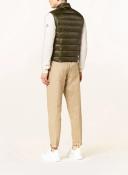 Moncler Men, Gui quilted down vest, Green, 3XL, Jackets, Materialmix