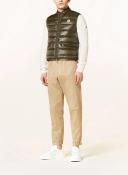 Moncler Men, Gui quilted down vest, Green, 3XL, Jackets, Materialmix