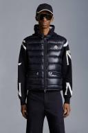 Moncler | Men Gui Quilted Nylon Down Vest Navy 6