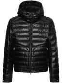Moncler Men, Lauros quilted down jacket, Black, L, Jackets, Materialmix