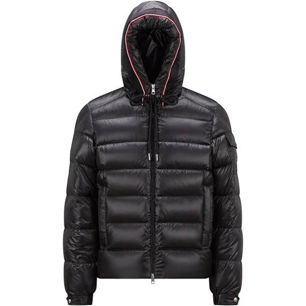 Moncler | Men Pavin Shiny Nylon Down Jacket Black 3