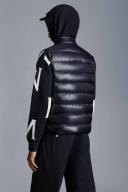 Moncler Men's Gui Down Gilet - Blue - Waistcoats