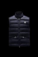 Moncler Men's Gui Down Gilet - Blue - Waistcoats