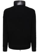 Moncler | Men Ultra-fine Wool & Rainwear Cardigan Black L