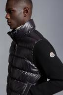 Moncler | Men Ultra-fine Wool & Rainwear Cardigan Black XL