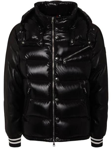 Moncler | Men Vercors Nylon Laqué Down Jacket Black 1
