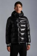Moncler | Men Vercors Nylon Laqué Down Jacket Black 2