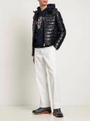 Moncler Navy Lauros Down Jacket