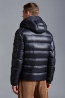 Moncler Navy Quilted Down Jacket