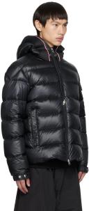 Moncler Navy Quilted Down Jacket