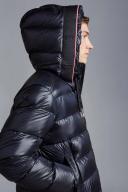 Moncler Navy Quilted Down Jacket