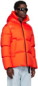 Moncler Orange Damavand Down Jacket