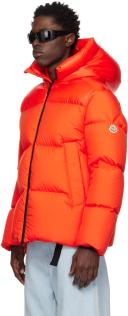 Moncler Orange Damavand Down Jacket