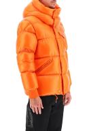 Moncler Orange Logo Down Jacket