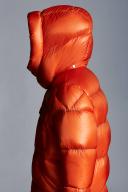 Moncler Orange Logo Down Jacket