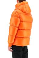 Moncler Orange Logo Down Jacket