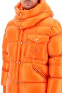 Moncler Orange Logo Down Jacket