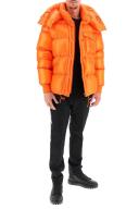 Moncler Orange Logo Down Jacket