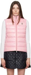 Moncler Pink Ghany Down Vest