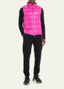 Moncler Pink Ouse Down Vest