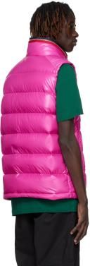 Moncler Pink Ouse Down Vest