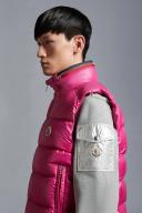 Moncler Pink Ouse Down Vest