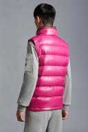 Moncler Pink Ouse Down Vest