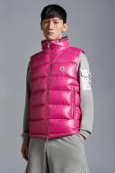 Moncler Pink Ouse Down Vest