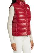 Moncler Red Down Ghany Vest