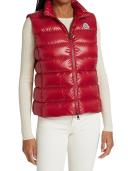 Moncler Red Down Ghany Vest