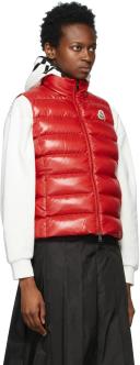 Moncler Red Down Ghany Vest