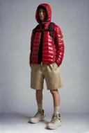 Moncler Red Galion Down Jacket