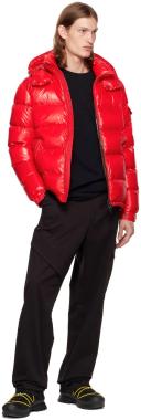Moncler Red Maya Down Jacket